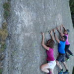 Boulder sotto il rifugio